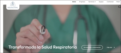 Diseño web para Fisioterapia Respiratoria en Madrid