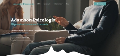 Diseño web Psicologa en Granada